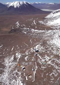 Atacama site from drone