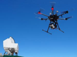 Drone prototype for POLOCALC and CLASS telescope, Chile